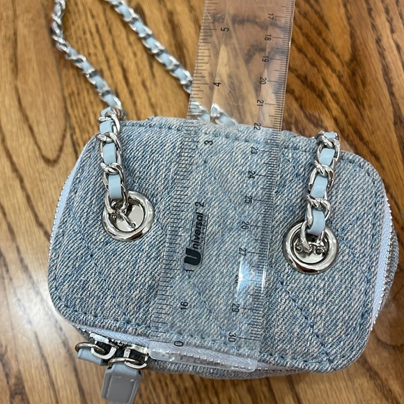 Light blue denim purse NWT - Picture 5 of 6